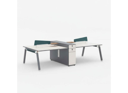 Tisch Arbeitszimmer Schreibtischgarnitur Team Schreibtisch Tische Neu