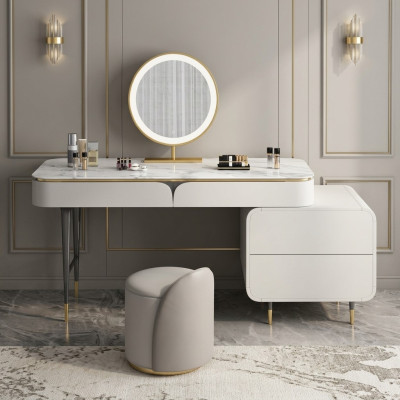 Tisch Konsole Spiegel Schminktisch Schlafzimmer Konsolen Luxus Neu