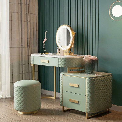 Schminktisch Design Tische Kosmetik Frisier Spiegel Konsole Schlafzimmer