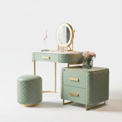 Schminktisch Design Tische Kosmetik Frisier Spiegel Konsole Schlafzimmer