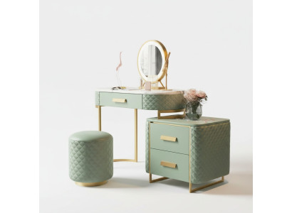 Schminktisch Design Tische Kosmetik Frisier Spiegel Konsole Schlafzimmer