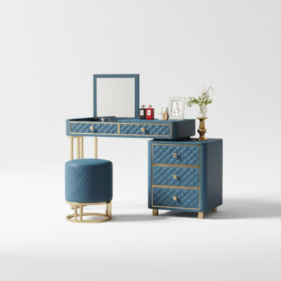Schminktisch Kosmetik Tisch Spiegel Design Konsolen Kommode Tische