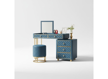 Schminktisch Kosmetik Tisch Spiegel Design Konsolen Kommode Tische