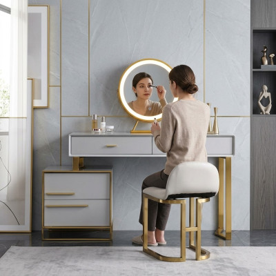 Tisch Modern Konsole Spiegel Schminktisch Schlafzimmer Kosmetik Tisch