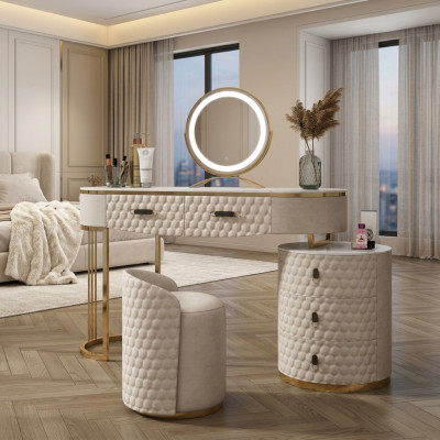 Design Luxus Möbel Schminktisch Tisch Konsolen Modern Schlafzimmer