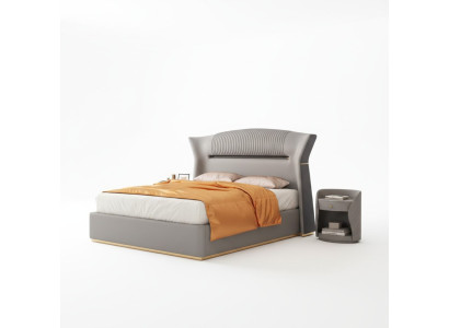 Schlafzimmer Bett Polsterbett Doppelbett Design Luxus Doppel 180x200