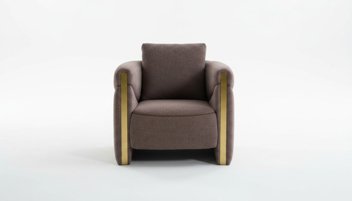 Design Sessel Luxus Sessel Relax Textil Sessel Club Lounge Moderner Luxus