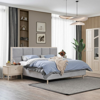 Bett Design Doppelbett Luxus Betten Polster Schlafzimmer Möbel Neu