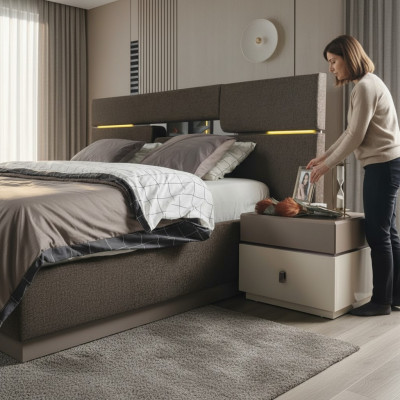 Beistelltisch Nachttisch Design Schlafzimmer Tisch Nachttische Neu
