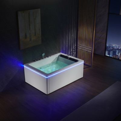 Whirlpool Eckbadewanne Badewanne Wanne Spa Home 2 Personen Whirlwanne Whirlwanne
