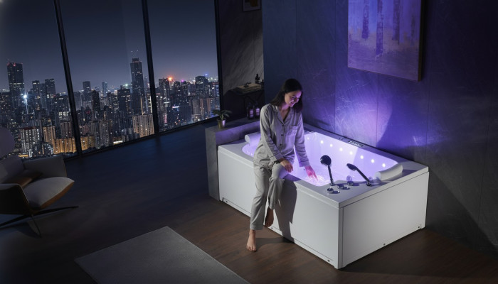 Whirlpool Badewanne Wanne Badezimmer Wannen Massage Sprudel