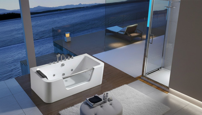 Badewanne Luxus Relax Wannen Komplett 170x80cm Badewannen Bad Wanne