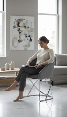 Essgruppen Esstischstühle Luxus 6x Stühle Textil Farbe Grau Modernes Möbel Neu