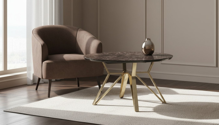 Luxus Esstisch Esszimmer Tisch Metall Gold Tische Esstische Möbel Einrichtung