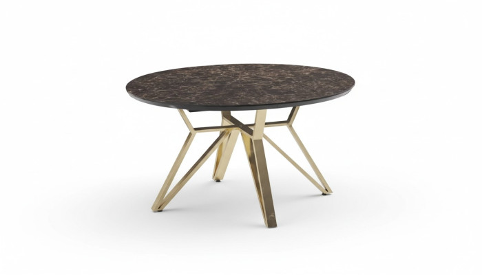 Luxus Esstisch Esszimmer Tisch Metall Gold Tische Esstische Möbel Einrichtung