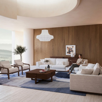 Sofagarnitur 4tlg Luxus Komplett Polstermöbel Sofas Couchen Design Wohnzimmer