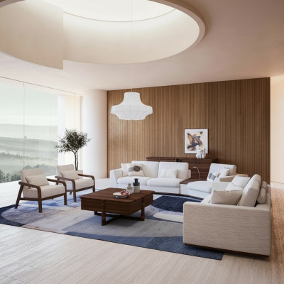 Sofagarnitur 4tlg Luxus Komplett Polstermöbel Sofas Couchen Design Wohnzimmer