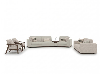 Sofagarnitur 4tlg Luxus Komplett Polstermöbel Sofas Couchen Design Wohnzimmer
