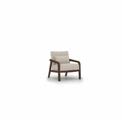 Wohnzimmer Sessel Holz Polster Textil Einrichtung Polstermöbel Design