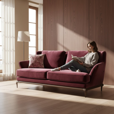 Zweisitzer Sofa Design Polstersofa Wohnzimmer Modern Einrichtung Luxus Couch