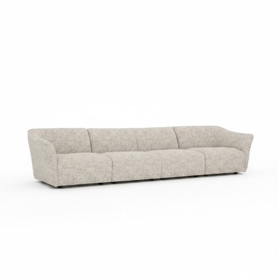 Wohnzimmer Polstermöbel Textil Sofa Couch Viersitzer Modern Design Möbel