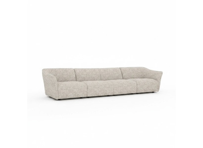 Wohnzimmer Polstermöbel Textil Sofa Couch Viersitzer Modern Design Möbel