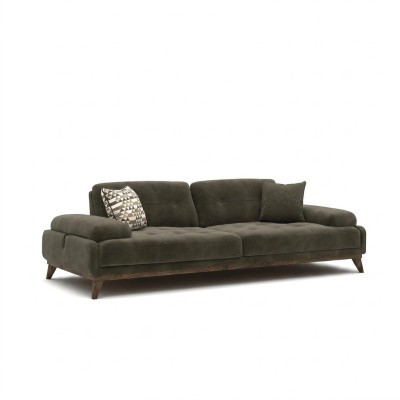 Luxus Polstermöbel Sofa Dreisitzer Couch Wohnzimmer Einrichtung Polster Stoff