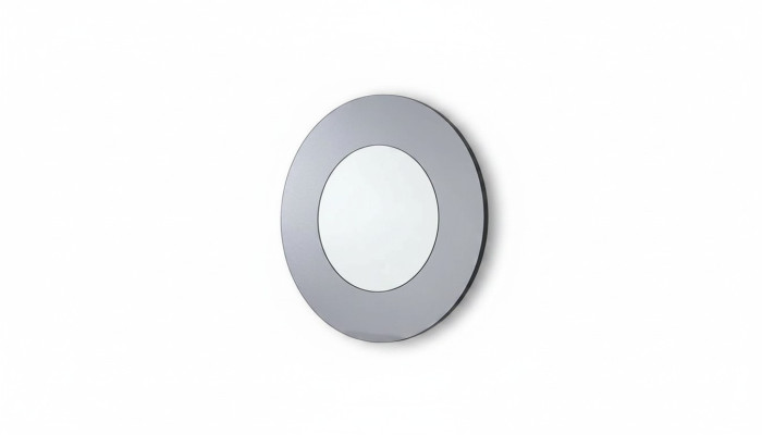 Rund Spiegel Modern Wandspiegel Design Grau Wohnzimmer Neu Einrichtung