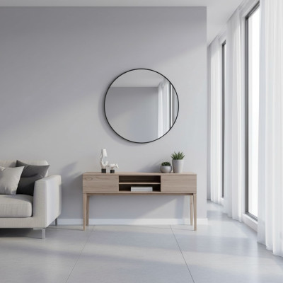 Rund Spiegel Modern Designer Möbel Dekoration Wandspiegel Neu Einrichtung