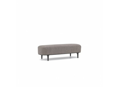 Designer Grau Sitzbank Bank Neu Einrichtung Modern Sitzmöbel Schlafzimmer