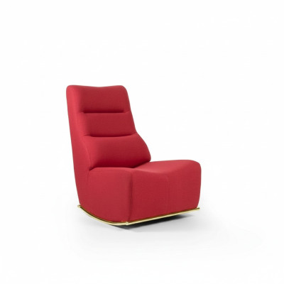 Luxus Rot Sessel Wohnzimmer Polster Sitz Modern Sitzmöbel Designer