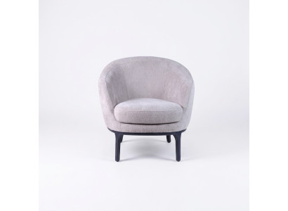 Designer Luxus Grau Sessel Polster Couch Sitz Modern Textil Polstermöbel