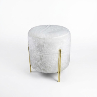 Polstermöbel Wohnzimmer Modern Hocker Einrichtung Textil Fußhocker