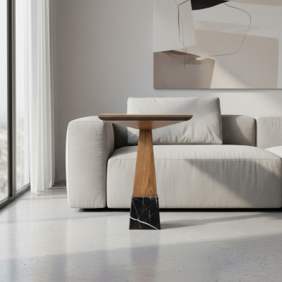 Neu Holz Beisteltisch Design Modern Einrichtung Tisch Wohnzimmer Kaffeetisch