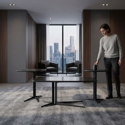 Wohnzimmer Set 3tlg Luxus Couchtisch 2x Beisteltisch Tisch Einrichtung