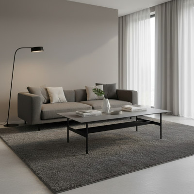 Schwarz Couchtisch Wohnzimmer Einrichtung Design Kaffeetisch Neu Möbel