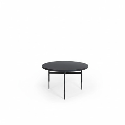 Modern Rund Beistelltisch Neu Luxus Schwarz Möbel Design Einrichtung Holz