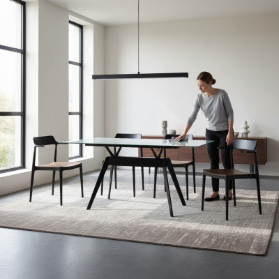 Design Luxus Modern Esstisch Esszimmer Einrichtung Neu Keramik Tisch