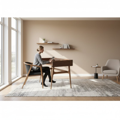 Design Schreibtisch Schlafzimmer Luxus Stuhl Holz Computertisch Einrichtung