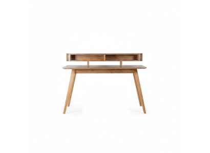 Schreibtisch Holz Möbel Computertisch Tisch Luxus Design Einrichtung Neu