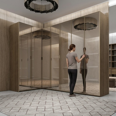 Schlafzimmer Neu Eckschrank Designer Luxus Schränke Einrichtung