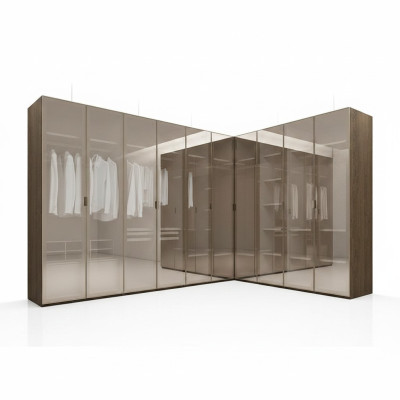 Eckschrank Designer Möbel Schlafzimmer Luxus Einrichtung Eck Garnitur