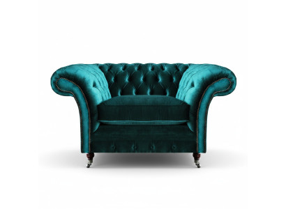 Wohnzimmer Sessel Chesterfield Sitz Couch Polstermöbel Einrichtung Neu