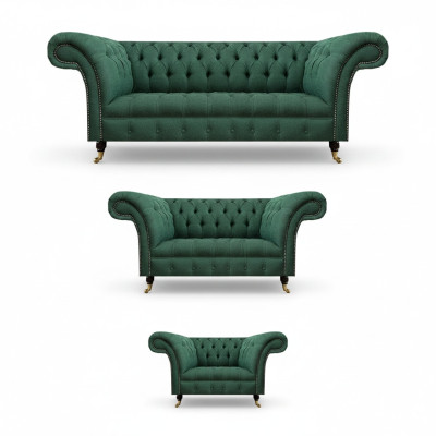 Wohnzimmer Set 3tlg Sofagarnitur Luxus Sofas Neu Polstermöbel Textil