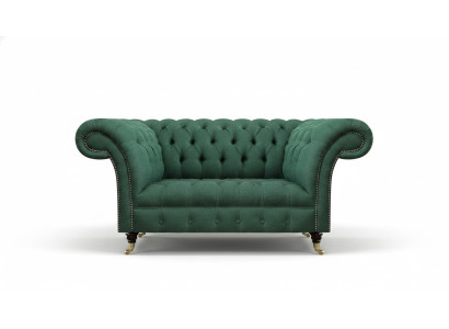 Wohnzimmer Sofa Grün Zweisitzer Sofas Polstermöbel Chesterfield Neu