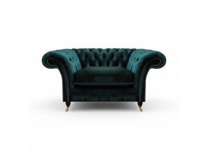 Grün Sessel Neu Wohnzimmer Möbel Polstersitz Chesterfield Polstermöbel