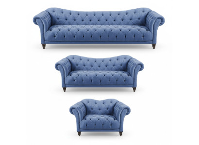 Chesterfield Sofas Couch Luxus Wohnzimmer Sofagarnitur Polstermöbel Neu