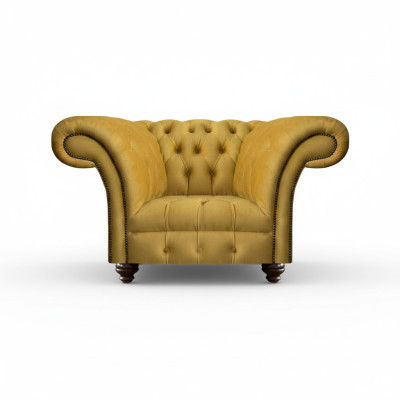 Chesterfield Modern Sessel Luxus Design Wohnzimmer Sitz Möbel Textil Neu