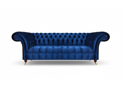 Neu Modern Zweisitzer Sofa Couch Wohnzimmer Chesterfield Polstermöbel