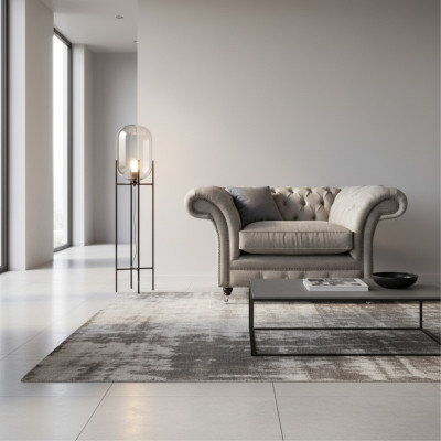 Wohnzimmer Sessel Neu Luxus Möbel Polster Sitz Chesterfield Textil Möbel